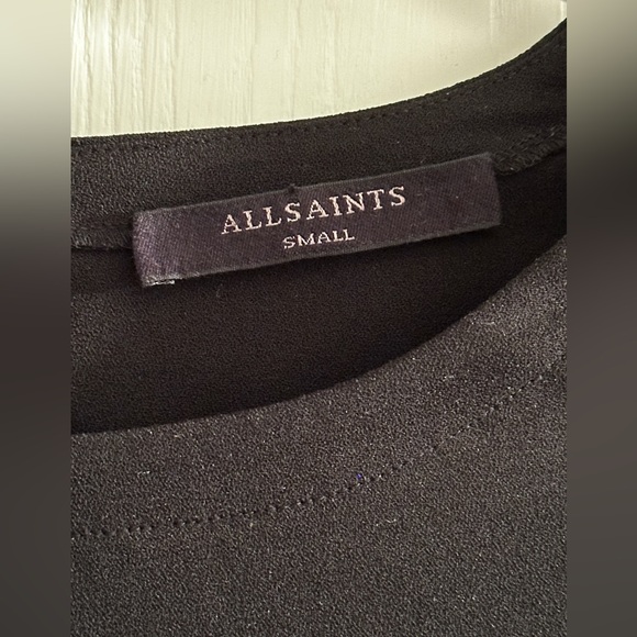 All Saints Evie Dress Women's Small. Classic Sexy Shift Mini Dress - Picture 2 of 14